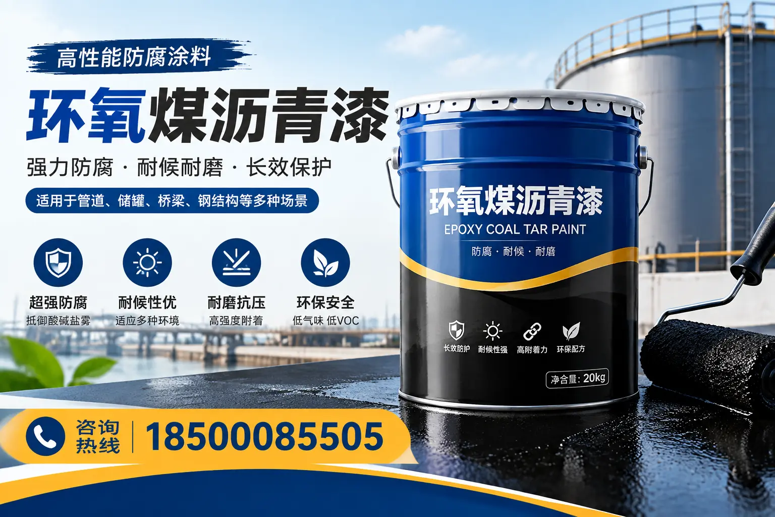 环氧煤沥青漆的施工步骤详解，衡阳装修必备知识